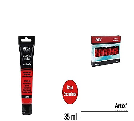 Culori Acrilice - CULORI ACRILICE IPB 35ML ROSU SCARLET PP639-10