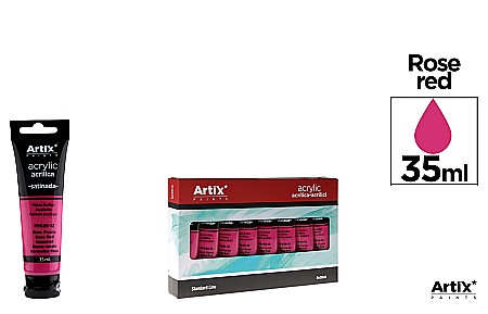 Culori Acrilice - CULORI ACRILICE IPB 35ML ROSU ROSE PP639-12