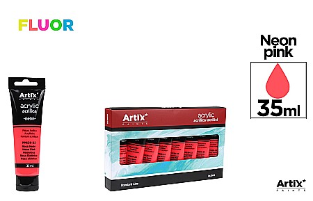 Culori Acrilice - CULORI ACRILICE IPB 35ML ROZ NEON PP639-33