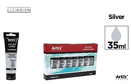 Culori Acrilice - CULORI ACRILICE IPB 35ML ARGINTIU PP639-38