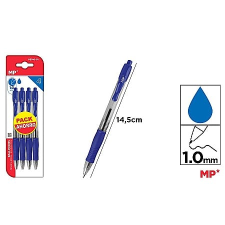 INSTRUMENTE DE SCRIS - PIX IPB 1.00MM ALBASTRU 4/SET PE140-01