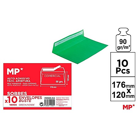 Wedding - PLIC IPB C6+ 176*120MM 10/SET VERDE PS005-04