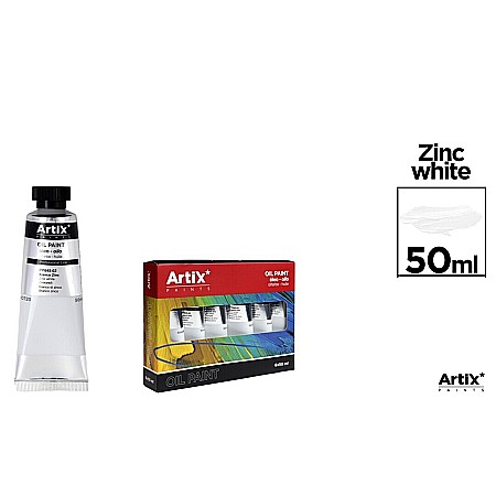 Culori in ulei - CULORI ULEI EXPERT 50ml ALB ZINC PP645-02