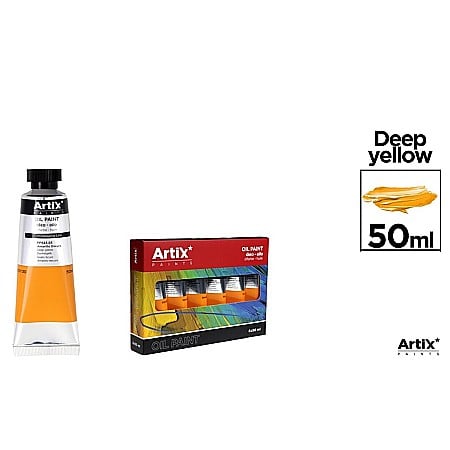 FINE ARTS&GRAPHICS - CULORI ULEI EXPERT 50ml GALBEN INTENS PP645-05