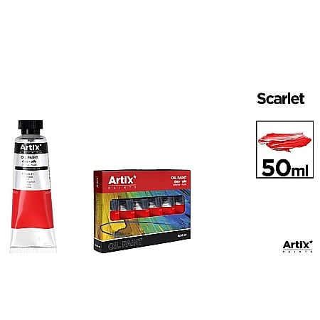 FINE ARTS&GRAPHICS - CULORI ULEI EXPERT 50ml ROSU SCARLET PP645-11