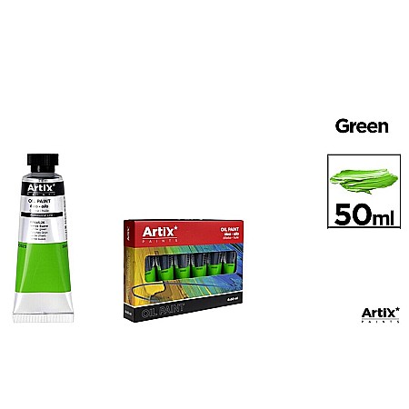 Culori in ulei - CULORI ULEI EXPERT 50ml VERDE DESCHIS PP645-26