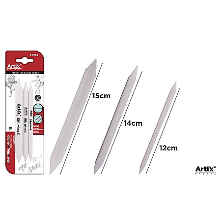 FINE ARTS&GRAPHICS - ESTOMPATOR HARTIE IPB 3 MARIMI/SET PP254