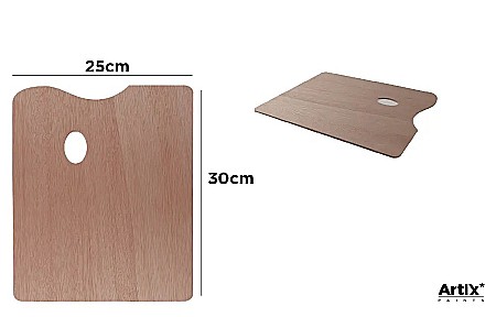 PALETA LEMN PENTRU PICTURA IPB 25*30CM DREPTUNGHIULARA PP422 [1]