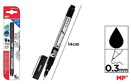 INSTRUMENTE DE SCRIS - LINER IPB 0.3MM NEGRU PE331-04