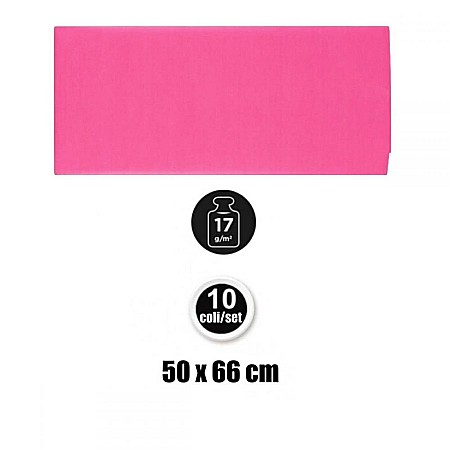 HARTIE DE MATASE IPB 50*66CM 10/SET ROZ INCHIS PN221-21 [2]