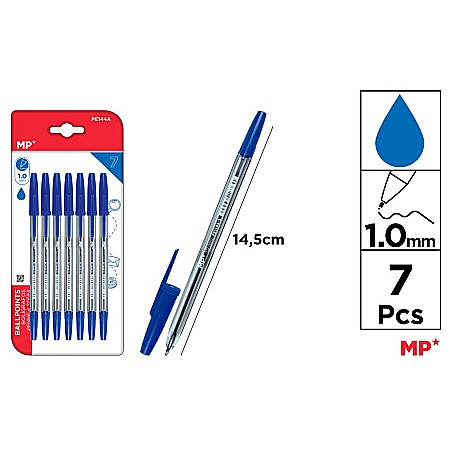 INSTRUMENTE DE SCRIS - PIX IPB 1.00MM ALBASTRU 7/SET PE144A