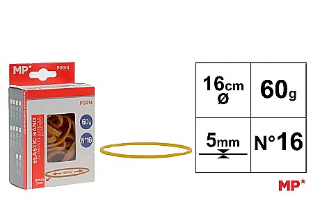 Sfoara si Elastice - ELASTICE IPB 160*5MM 60GR GALBEN PG014