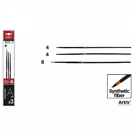 PENSULE IPB PROFESIONALE 3/SET NR. 4 PLAT, NR.4,8 ROTUND PP284 [2]
