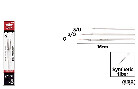 Pensule scolare bucata - PENSULE IPB PROFESIONALE 3/SET NR.0/2/3 PP250