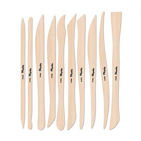 INSTRUMENTE MODELARE IPB LEMN 10/SET NATUR PY006 [2]