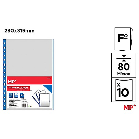 Folii de protectie pentru documente - FOLIE PROTECTIE IPB A4+ 80 MIC 10/SET ALBASTRU AZUR PC01A
