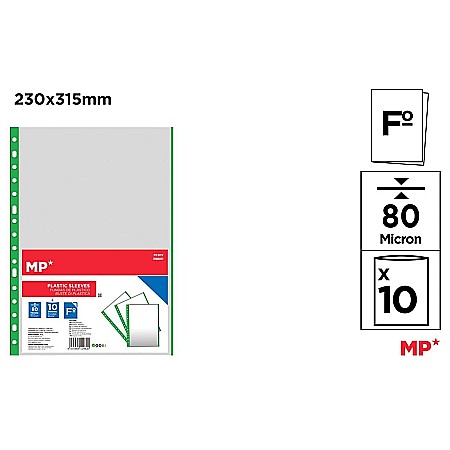 Folii de protectie pentru documente - FOLIE PROTECTIE IPB A4+ 80 MIC 10/SET VERDE PC01V