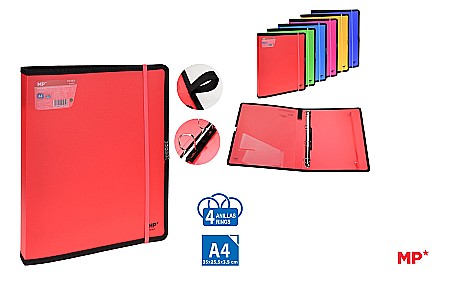 ORGANIZARE SI ARHIVARE - CAIET MECANIC A4 IPB 30MM PP CU ELASTIC PC463