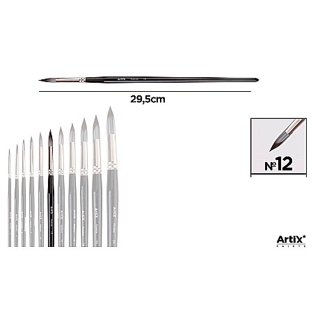Pensule scolare bucata - PENSULA PROFESIONALA IPB VF. SINTETIC ROTUND NR. 12 PP297-06