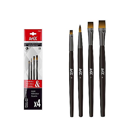 Pensule arta - PENSULE IPB PROFESIONALE VF.SINTETIC 4/SET NR.4,5,7,9 PP389-01