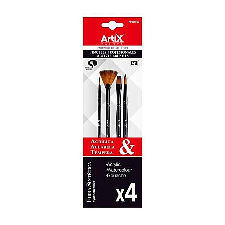 Pensule scolare bucata - PENSULE IPB PROFESIONALE VF.SINTETIC 4/SET NR.4,7,7,8 PP389-02