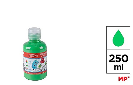 RECHIZITE SCOLARE - TEMPERA IPB 250ML VERDE DESCHIS PP611-10