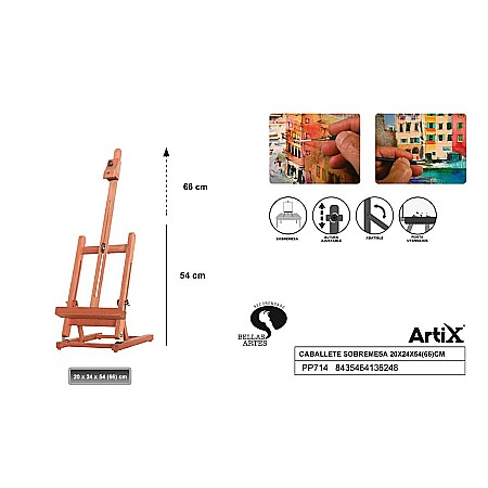 SEVALET DE MASA IPB LEMN 20*24*54/66CM PP714 [1]