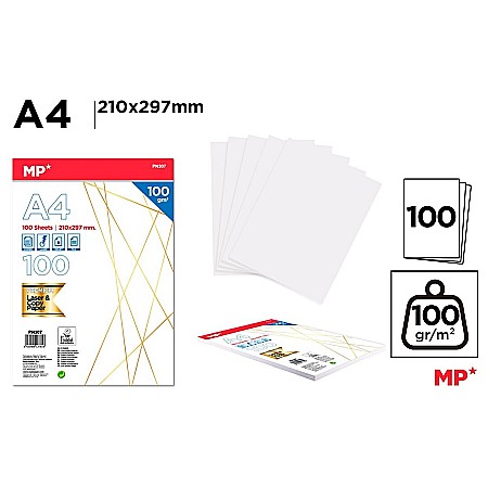 Hartie asortata, Carton asortat Mix - HARTIE ALBA IPB A4 100GR 100/SET PN307