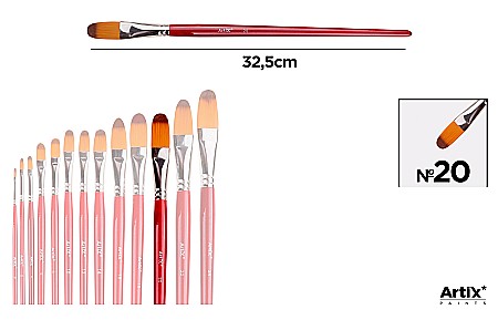 Pensule scolare bucata - PENSULA PROFESIONALA IPB VF. SINTETIC LIMBA DE PISICA NR.20 PP346-11