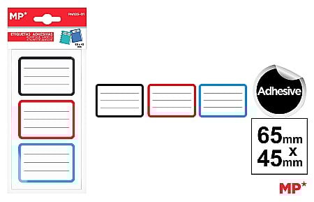 RECHIZITE SCOLARE - ETICHETE SCOLARE ADEZIVE IPB 12/SET PN125-01