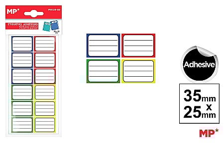 RECHIZITE SCOLARE - ETICHETE SCOLARE ADEZIVE IPB 48/SET PN125-03