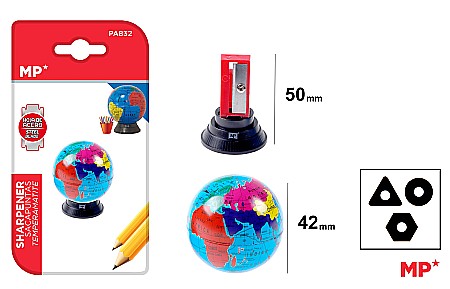Ascutitori - ASCUTITOARE IPB PLASTIC FORMA GLOB PAMANTESC PA832