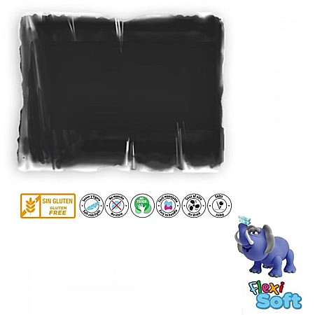 PASTA MODELARE IPB FLEXI SOFT 60GR NEGRU PY034-24 [2]