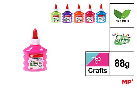 ARTICOLE COPII - LIPICI PENTRU SLIME IPB 88GR CULORI ASORTATE PP092