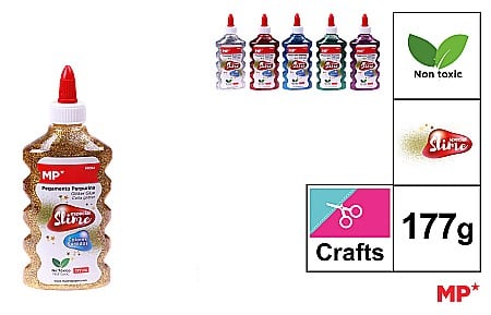 ARTICOLE COPII - LIPICI GLITTER IPB PENTRU SLIME 177GR CULORI ASORTATE PP094