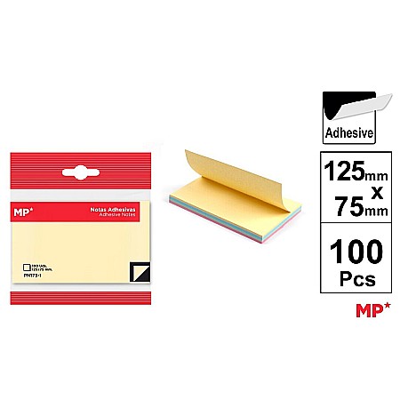 ORGANIZARE SI ARHIVARE - NOTES ADEZIV IPB DIVERSE CULORI  75*125MM PN173-1