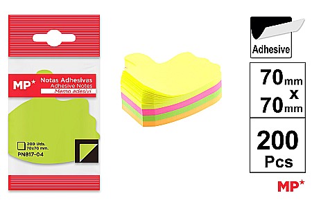 ORGANIZARE SI ARHIVARE - POST IT IPB 70*70MM 200/SET PALMA PN817-04