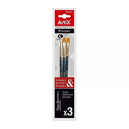 Pensule scolare bucata - PENSULE IPB PROFESIONALE VF.SINTETIC 3/SET NR.0,6,8 PP393-01