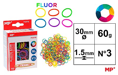 Sfoara si Elastice - ELASTICE IPB 30*1.5MM 60GR FLUORESCENTE PG016