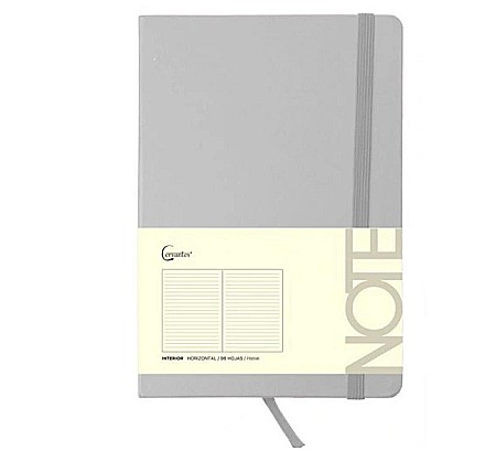 NOTES IPB A5 CERVANTES CU ELASTIC 96F GRI PIATRA AR/ DR/ VE PB698 [1]