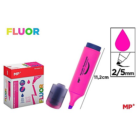 Textlinere - TEXTMARKER IPB ROZ FLUO PE489RF-S