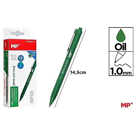 INSTRUMENTE DE SCRIS - PIX CU GEL IPB PE BAZA DE ULEI 1.0MM VERDE PE233V-S