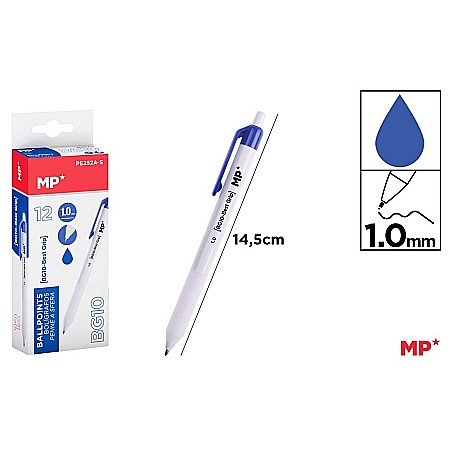 INSTRUMENTE DE SCRIS - PIX CU GEL IPB PE BAZA DE ULEI 1.0MM ALBASTRU PE252A-S