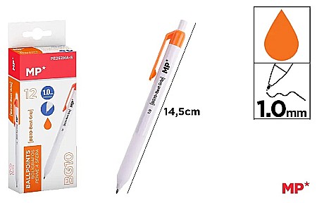 Pixuri cu gel - PIX CU GEL IPB PE BAZA DE ULEI 1.0MM PORTOCALIU PE252NA-S