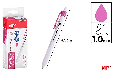 INSTRUMENTE DE SCRIS - PIX CU GEL IPB PE BAZA DE ULEI 1.0MM ROZ PE252RO-S