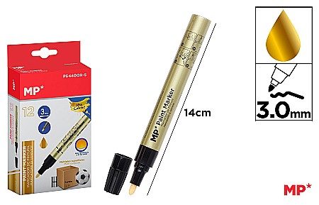 INSTRUMENTE DE SCRIS - MARKER VOPSEA IPB 3.0MM AURIU PE440OR-S