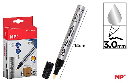 INSTRUMENTE DE SCRIS - MARKER VOPSEA IPB 3.0MM ARGINTIU PE441PL-S