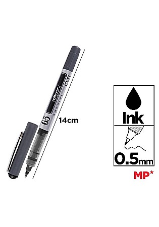 Pixuri tip Roller - ROLLER IPB 0.5MM NEGRU PE242N-S