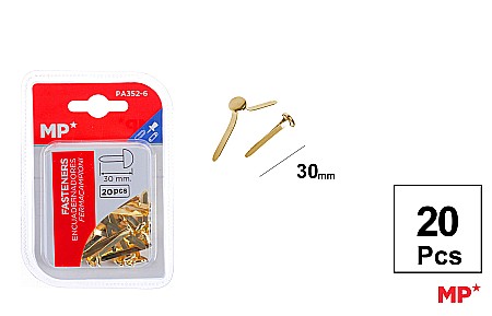 Pioneze - PIONEZE TIP CLEMA IPB 30MM ALAMA 20/SET PA352-6