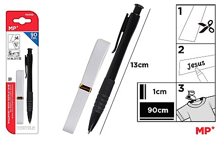 Pixuri unica folosinta - PIX CU BANDA TEXTILA TERMOADEZIVA IPB 1*90CM PA010